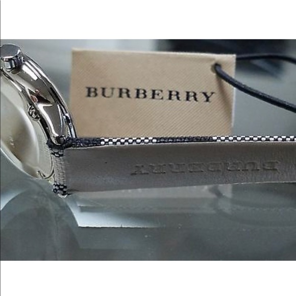 Burberry Swiss Stone Check Fabric Strap Watch - Picture 3 of 4